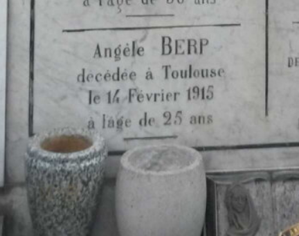 BERP Angèle Virginie Marie Jeanne