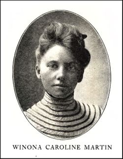 MARTIN Winona Caroline