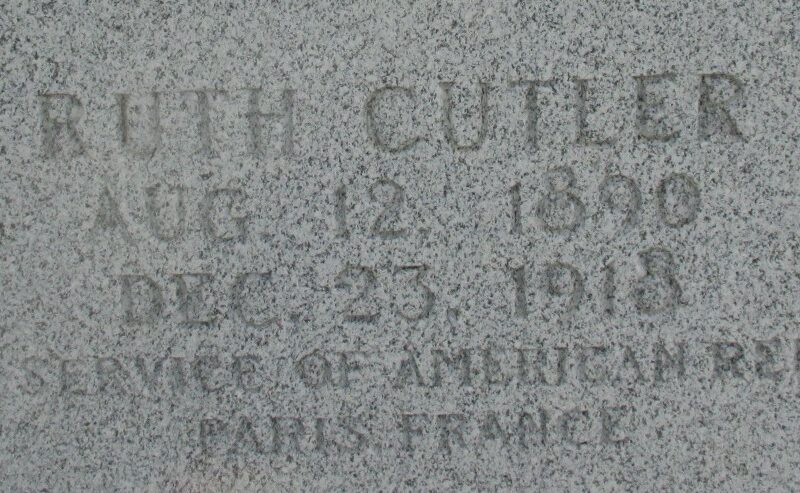 CUTLER Ruth